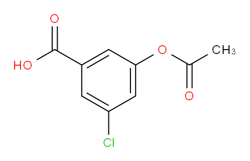 3-acetoxy-5-chlorobenzoic acid