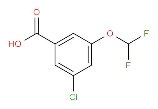 3-chloro-5-(difluoromethoxy)benzoic acid
