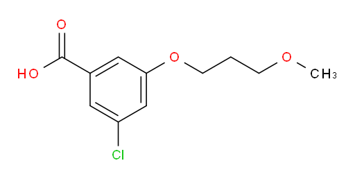 3-chloro-5-(3-methoxypropoxy)benzoic acid