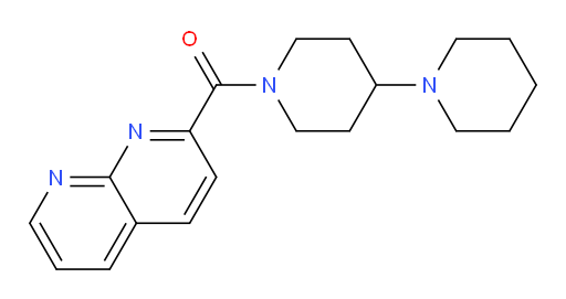 [1,4'-bipiperidin]-1'-yl(1,8-naphthyridin-2-yl)methanone