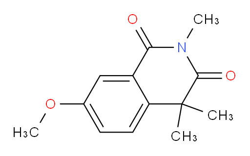 7-methoxy-2,4,4-trimethylisoquinoline-1,3(2H,4H)-dione