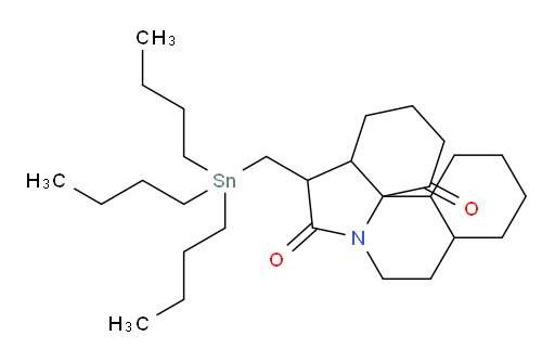 5-((tributylstannyl)methyl)dodecahydro-1H-indolo[7a,1-a]isoquinoline-1,6(2H)-dione