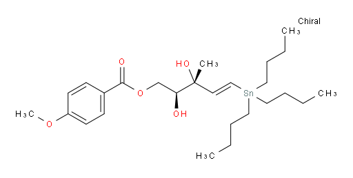 (2S,3R,E)-2,3-dihydroxy-3-methyl-5-(tributylstannyl)pent-4-en-1-yl 4-methoxybenzoate