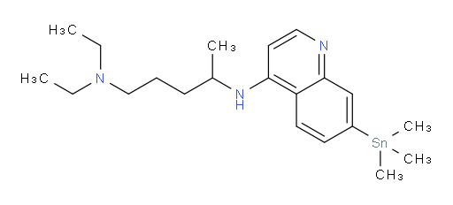 N1,N1-diethyl-N4-(7-(trimethylstannyl)quinolin-4-yl)pentane-1,4-diamine