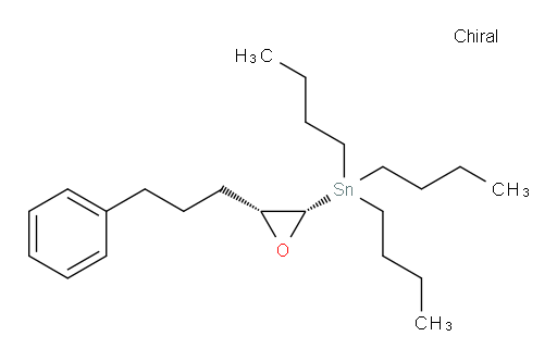 三丁基((2S,3R)-3-(3-苯基丙基)环氧乙烷-2-基)锡烷