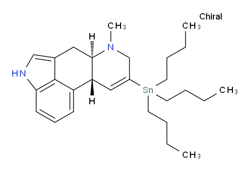 (6aR,10aR)-7-methyl-9-(tributylstannyl)-4,6,6a,7,8,10a-hexahydroindolo[4,3-fg]quinoline