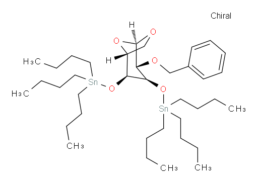 (((1R,2S,3R,4R,5R)-4-(benzyloxy)-6,8-dioxabicyclo[3.2.1]octane-2,3-diyl)bis(oxy))bis(tributylstannane)