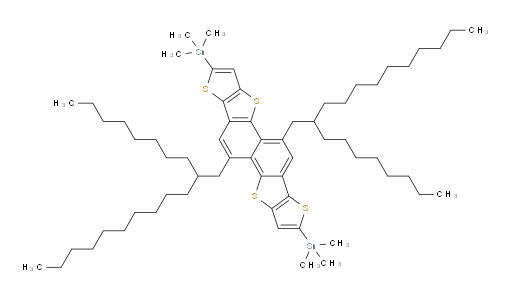 1,1′-[5,11-Bis(2-octyldodecyl)dithieno[2,3-d:2′,3′-d′]naphtho[1,2-b:5,6-b′]dithiophene-2,8-diyl]bis[1,1,1-trimethylstannane]