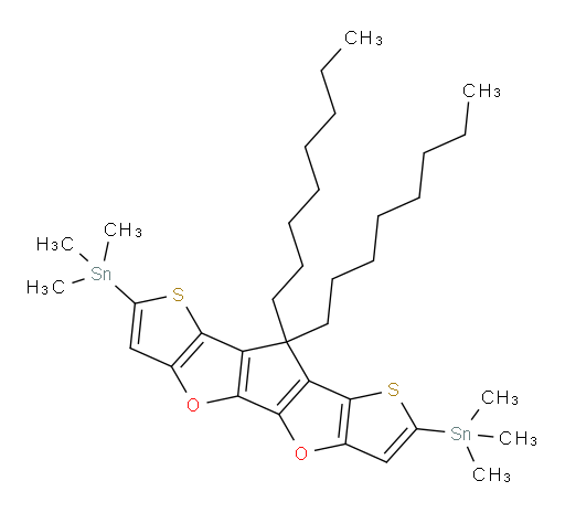 1,1′-(9,9-Dioctyl-9H-dithieno[2,3-d:2′,3′-d′]cyclopenta[2,1-b:3,4-b′]difuran-2,7-diyl)bis[1,1,1-trimethylstannane]