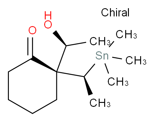 (R)-2-((S)-1-羟基乙基)-2-((S)-1-(三甲基锡基)乙基)环己酮