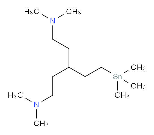 N1,N1,N5,N5-tetramethyl-3-(2-(trimethylstannyl)ethyl)pentane-1,5-diamine