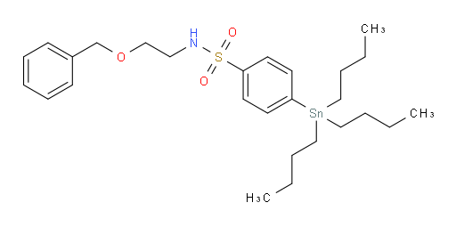 N-(2-(苄氧基)乙基)-4-(三丁基锡基)苯磺酰胺