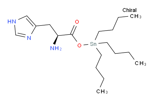 (S)-三丁基锡基 2-氨基-3-(1H-咪唑-4-基)丙酸酯