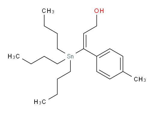 (E)-3-(对甲苯基)-3-(三丁基锡基)丙-2-烯-1-醇