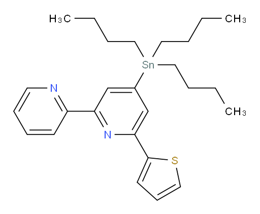 6-(噻吩-2-基)-4-(三丁基锡基)-2,2'-联吡啶