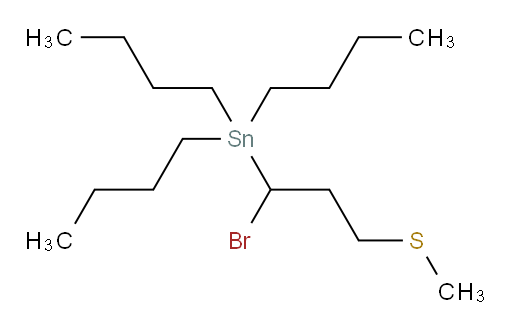 (1-溴-3-(甲基硫基)丙基)三丁基锡烷