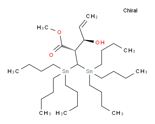 (2S,3R)-甲基 2-(双(三丁基锡基)甲基)-3-羟基戊-4-烯酸酯