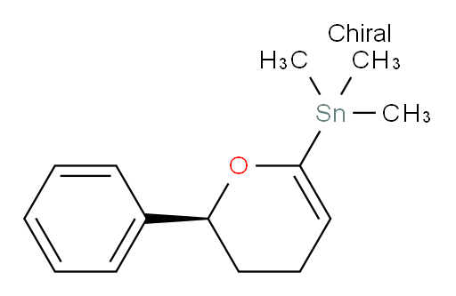(S)-三甲基(2-苯基-3,4-二氢-2H-吡喃-6-基)锡烷