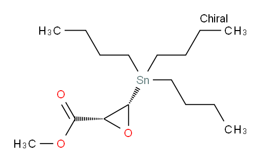 (2R,3S)-methyl 3-(tributylstannyl)oxirane-2-carboxylate
