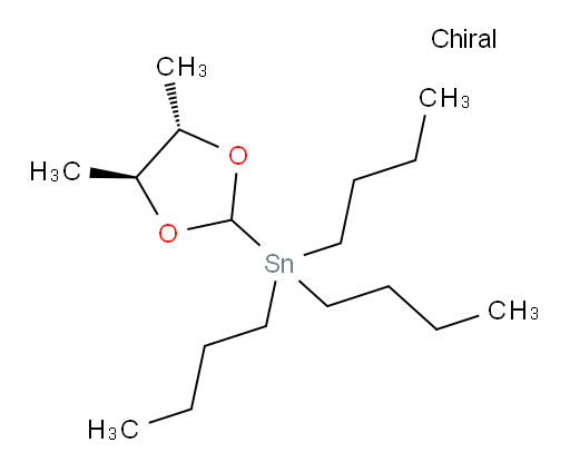 三丁基((4S,5S)-4,5-二甲基-1,3-二氧杂环戊烷-2-基)锡烷
