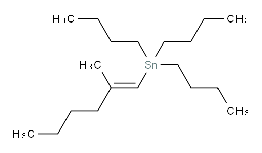 (E)-tributyl(2-methylhex-1-en-1-yl)stannane