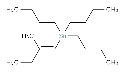 (E)-tributyl(2-methylbut-1-en-1-yl)stannane