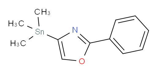 2-苯基-4-(三甲基锡基)噁唑