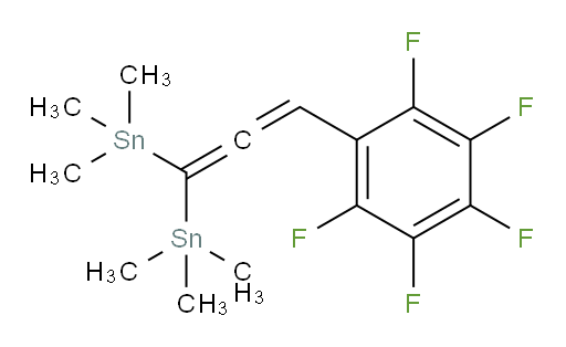 (3-(全氟苯基)propa-1,2-二烯-1,1-二基)双(三甲基锡烷)