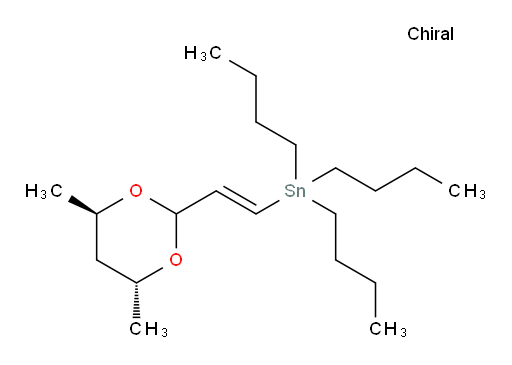 三丁基((E)-2-((4R,6R)-4,6-二甲基-1,3-二噁烷-2-基)乙烯基)锡烷