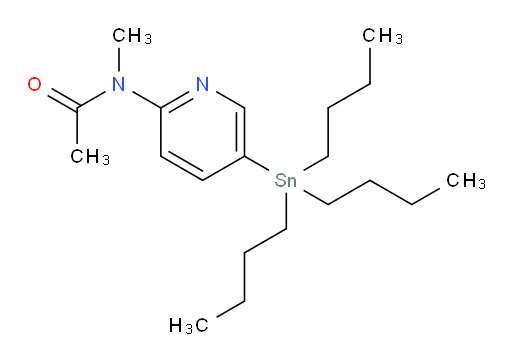 N-甲基-N-(5-(三丁基锡基)吡啶-2-基)乙酰胺