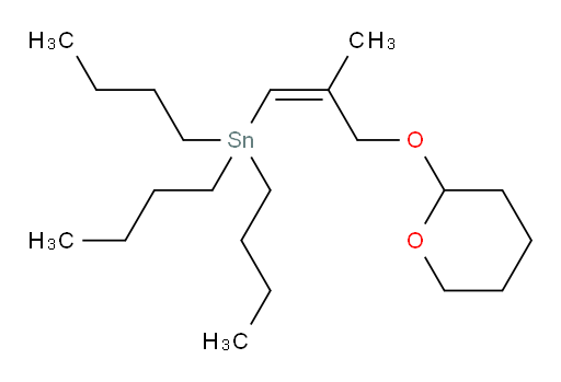 (Z)-三丁基(2-甲基-3-((四氢-2H-吡喃-2-氧基))丙烯-1-基)锡烷