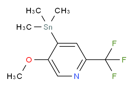 5-甲氧基-2-(三氟甲基)-4-(三甲基锡基)吡啶
