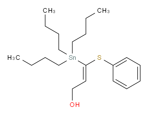 (Z)-3-(苯基硫基)-3-(三丁基锡基)丙-2-烯-1-醇