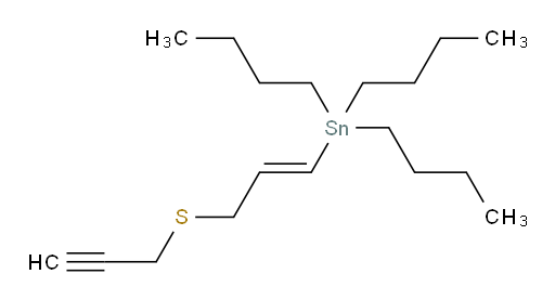 (E)-三丁基(3-(丙-2-炔-1-基硫基)丙烯-1-基)锡烷