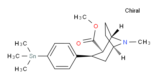 (1S,2R,3R,5R)-methyl 8-methyl-3-(4-(trimethylstannyl)phenyl)-8-azabicyclo[3.2.1]octane-2-carboxylate