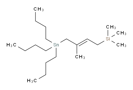 (E)-trimethyl(3-methyl-4-(tributylstannyl)but-2-en-1-yl)silane