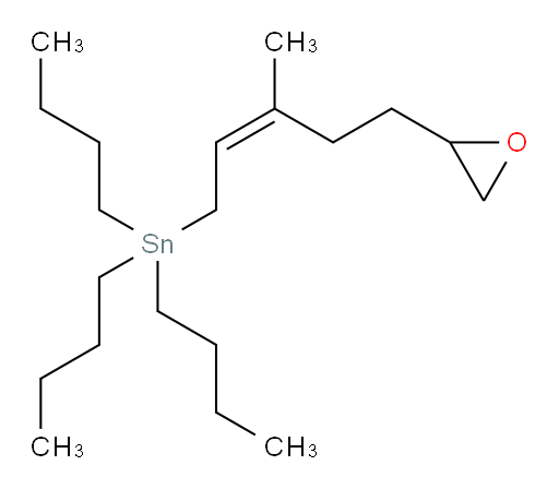 (Z)-三丁基(3-甲基-5-(环氧乙烷-2-基)戊-2-烯-1-基)锡烷