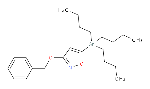3-(苄氧基)-5-(三丁基锡基)异噁唑