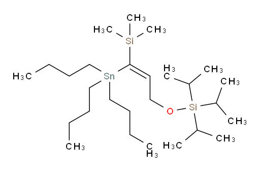 (Z)-triisopropyl((3-(tributylstannyl)-3-(trimethylsilyl)allyl)oxy)silane