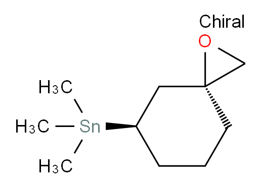 trimethyl((3R,5R)-1-oxaspiro[2.5]octan-5-yl)stannane