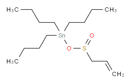 三丁基锡基 丙-2-烯-1-亚磺酸盐