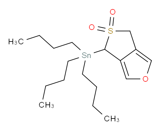4-(tributylstannyl)-4,6-dihydrothieno[3,4-c]furan 5,5-dioxide