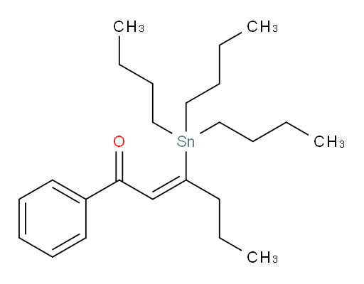(Z)-1-苯基-3-(三丁基锡基)己-2-烯-1-酮