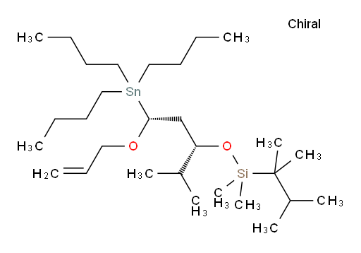 (((1R,3S)-1-(烯丙氧基)-4-甲基-1-(三丁基锡基)戊-3-氧基))(2,3-二甲基丁-2-基)二甲基硅烷