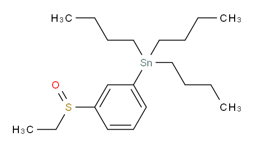 三丁基(3-(乙基亚砜)苯基)锡烷