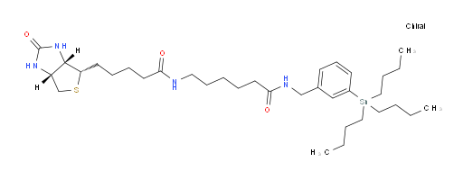 6-(5-((3aS,4S,6aR)-2-氧代六氢-1H-噻吩并[3,4-d]咪唑-4-基)戊酰胺基)-N-(3-(三丁基锡基)苄基)己酰胺