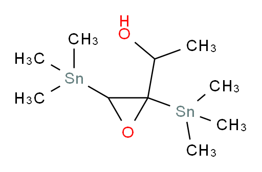 1-(2,3-双(三甲基锡基)环氧乙烷-2-基)乙醇