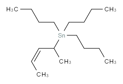 (Z)-三丁基(戊-3-烯-2-基)锡烷