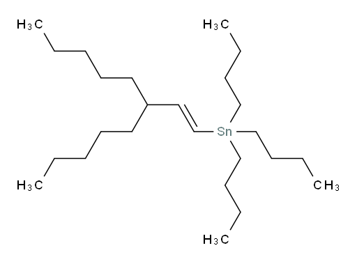 (E)-tributyl(3-pentyloct-1-en-1-yl)stannane