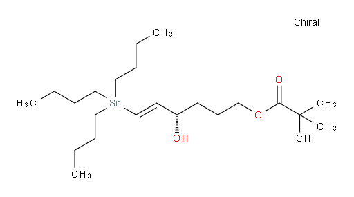 (S,E)-4-羟基-6-(三丁基锡基)己-5-烯-1-基 特戊酸酯